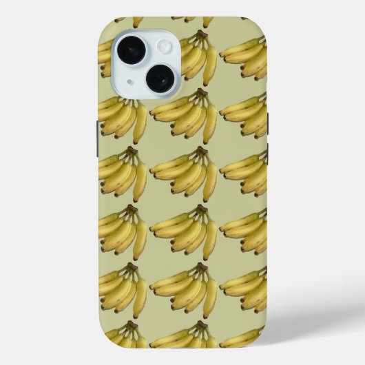 Bananen Case-Mate iPhone Hülle (Rückseite)
