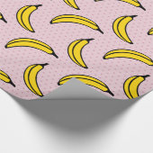 Bananen-Druck Geschenkpapier (Ecke)