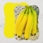 Bananen Einladung (Vorne/Hinten)
