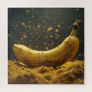 Bananen-Erhöhung vom Boden Puzzle