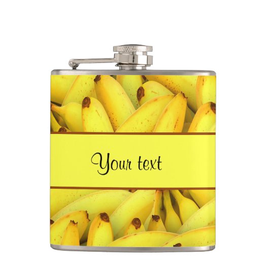 Bananen Flachmann (Vorderseite)