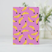 Bananen flatter Dankeschön Karte (Stehend Vorderseite)