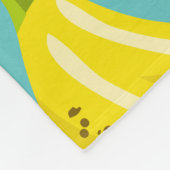 Bananen Fleecedecke (Ecke)