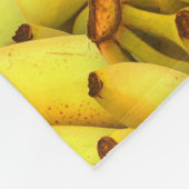 Bananen Fleecedecke (Ecke)