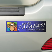 Bananen für Geocaching Autoaufkleber (Auf Auto)