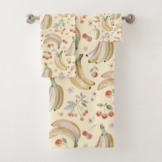Bananen für Kirschen Badhandtuch Set (Insitu)