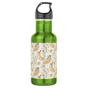 Bananen für Kirschen Edelstahlflasche