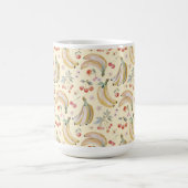 Bananen für Kirschen Kaffeetasse (Mittel)