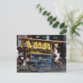 Bananen für Verkauf Postkarte (Stehend Vorderseite)