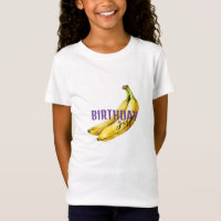 Bananen Geburtstag EDITABLE reife Bananen
