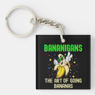 Bananen gehen Bananen, Cooles Gelbfrucht Schlüsselanhänger