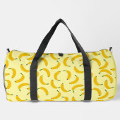 Bananen Gelber Individuelle Name Duffle Bag (Rückseite)