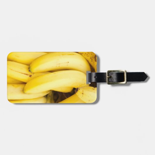 Bananen Gepäckanhänger (Vorderseite horizontal)