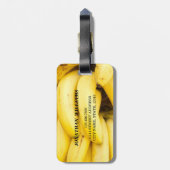 Bananen Gepäckanhänger (Rückseite vertikal)
