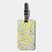 Bananen-Gepäckanhänger im Gelb Gepäckanhänger (Vorderseite vertikal)