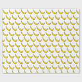 Bananen Geschenkpapier (Flach)