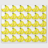 Bananen Geschenkpapier (Flach)