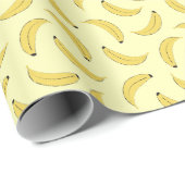 Bananen Geschenkpapier (Rolleneckpunkt)