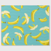 Bananen Geschenkpapier (Flach)