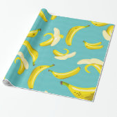 Bananen Geschenkpapier (Ungerollt)