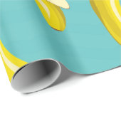 Bananen Geschenkpapier (Rolleneckpunkt)