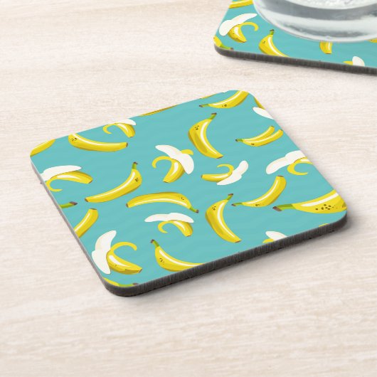 Bananen Getränkeuntersetzer (Linke Seite)