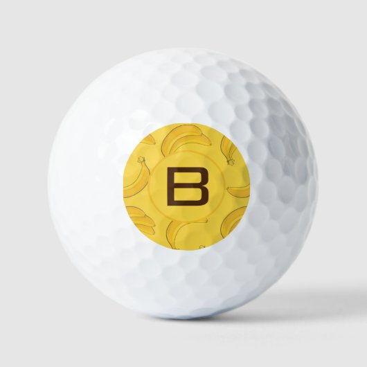 Bananen Golfball (Vorderseite)