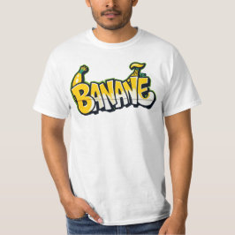 Bananen, Graffiti, Frucht, Street Art, Urban T-Shirt