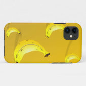 Bananen-Hintergrund Case-Mate iPhone Hülle (Rückseite (Horizontal))