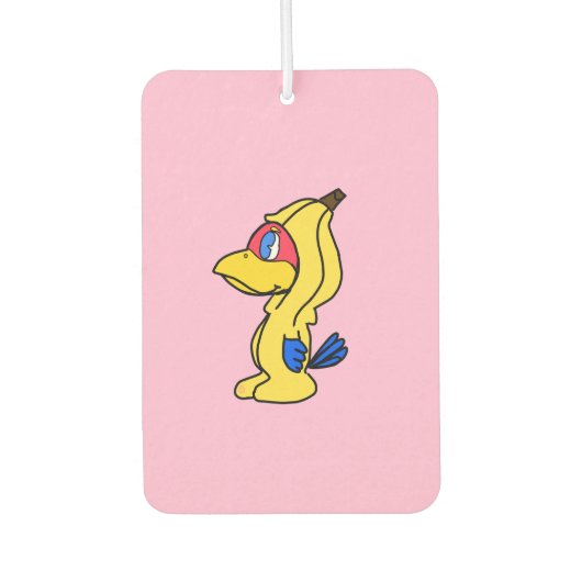 Bananen-Jayhawk Autolufterfrischer (Vorderseite)