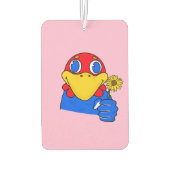 Bananen-Jayhawk Autolufterfrischer (Rückseite)
