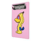 Bananen-Jayhawk Mini Klemmbrett (Gewinkelt2)