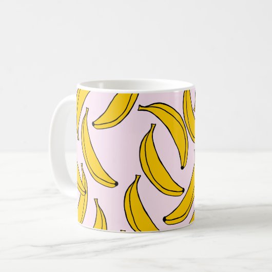Bananen Kaffee Tasse (Vorderseite Links)