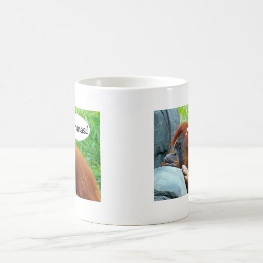 Bananen! Kaffeetasse (Mittel)