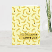 Bananen Karte (Vorderseite)