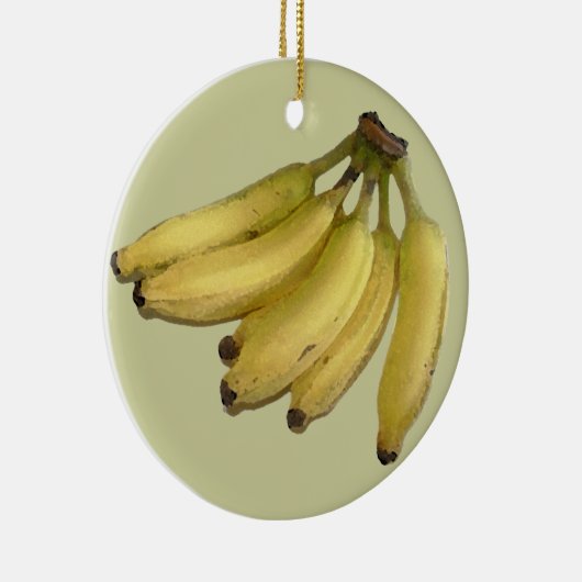 Bananen Keramik Ornament (Rechts)