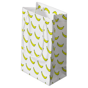 Bananen kleine Geschenktasche Geschenktüte