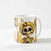 Bananen Knochen Kaffeetasse (VorderseiteRechts)