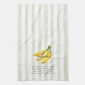 Bananen - Koranvers Geschirrtuch (Vertikal)