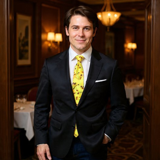 Bananen-Krawatte Krawatte