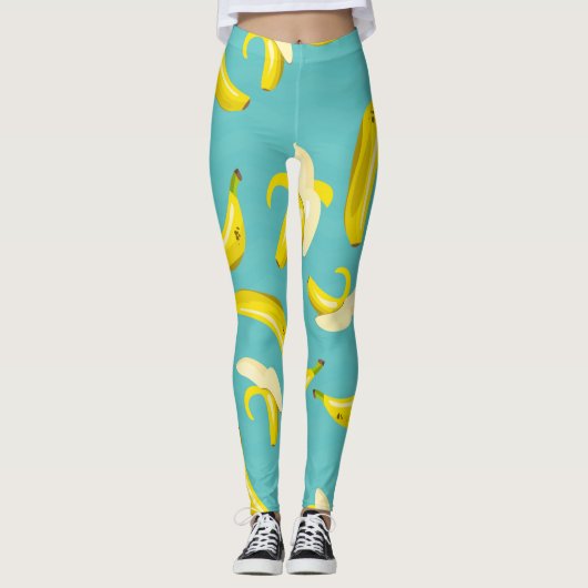 Bananen Leggings (Vorderseite)