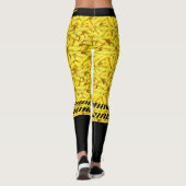 Bananen Leggings (Rückseite)