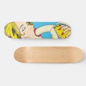 Bananen-Liebe Skateboard (Horizontal)