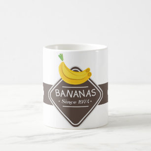 BANANEN Logo-Tasse Kaffeetasse