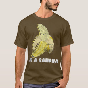Bananen Lover Gesunde Früchte Vegetarier Ich bin B T-Shirt
