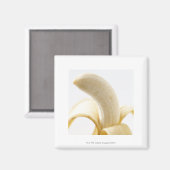 Bananen Magnet (Vorderseite/Rückseite)