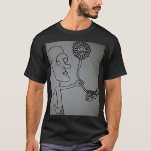 Bananen-Mann-Blume T-Shirt