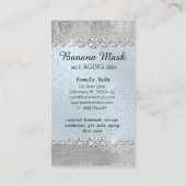 Bananen-Masken-Hautcreme selbst gemachtes Visitenkarte (Rückseite)