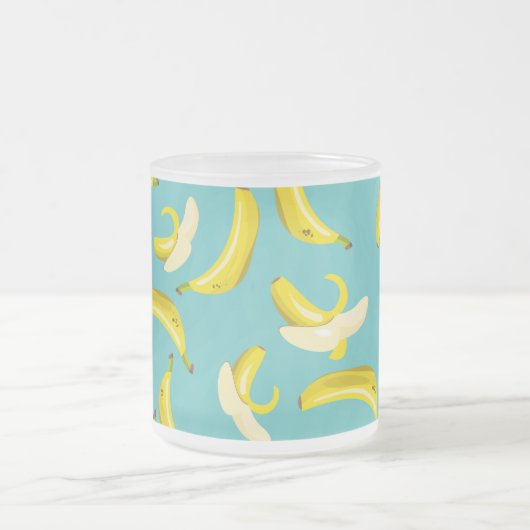 Bananen Mattglastasse (Mittel)
