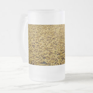 Bananen Mattiert 16 oz Mattierte Tasse aus Glas